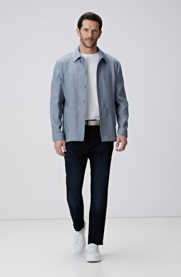 Lacivert Denim Pantolon