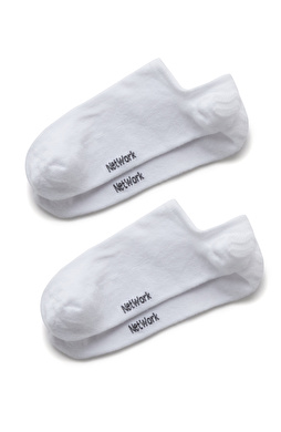 Beyaz 2li Erkek Bambu Çorap Seti