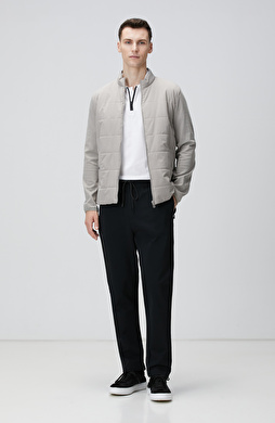 N-Tech Siyah Diyagonal Eşofman Altı