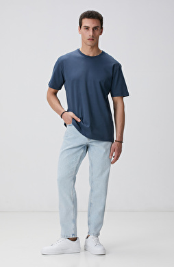 Buz Mavisi Denim Pantolon