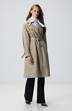 Bej Trench Coat