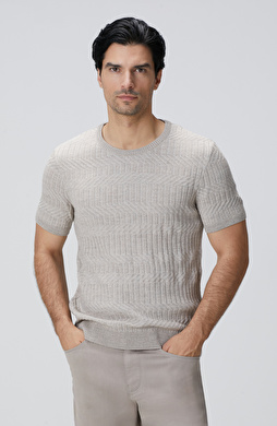 Bej Yün Karışımlı Kazak