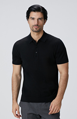 Siyah Basic Triko Kazak