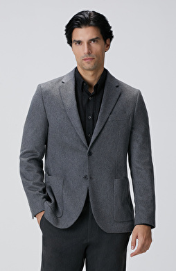 Limited Antrasit Kaşmir Ceket