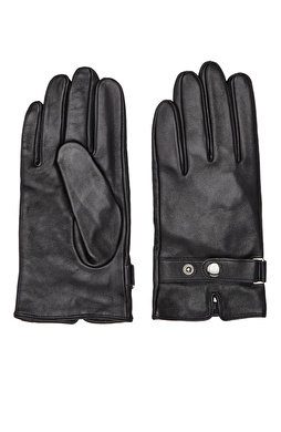 Siyah Erkek Deri Eldiven Siyah Erkek Deri Eldiven