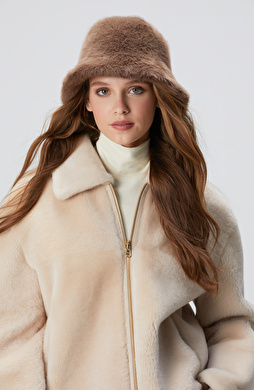 Kahverengi Kadın Şapka