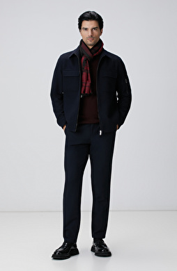 Lacivert Casual Pantolon