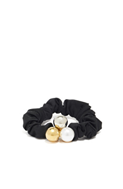 Siyah Kadın Lastik Toka