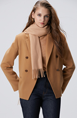 Limited Camel Kaşmir Ceket