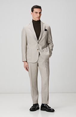 Limited Loro Piana Kumaşından Üretilmiş Yün Takım Elbise