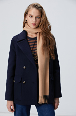 Camel Kadın Kaşmir Atkı