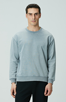 Mavi Armalı Sweatshirt