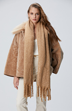 Bej Kadın Atkı Bej Kadın Atkı