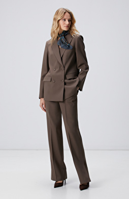 Vizon Yün Karışımlı Pantolon