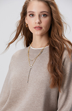 Gold Altın Rengi Kolye