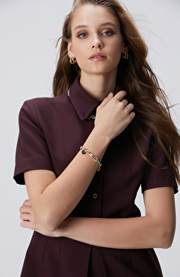 Silver Gold Kadın Bileklik