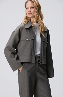 Vizon Cep Detaylı Mont Vizon Cep Detaylı Mont