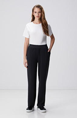 Siyah Modal Karışımlı Eşofman Siyah Modal Karışımlı Eşofman