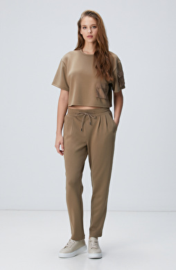 Haki Modal Karışımlı Eşofman