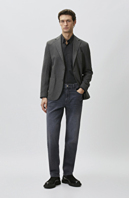 Cashmere Touch Gri Denim Pantolon