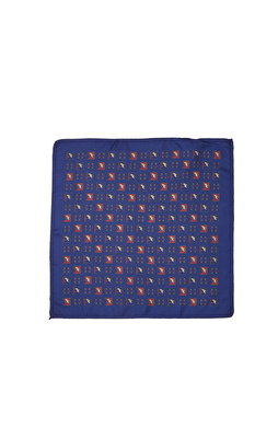 Lacivert Desenli Mendil Lacivert Desenli Mendil