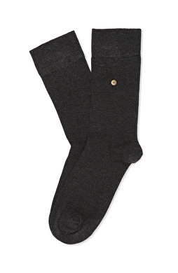 Antrasit Erkek Bambu Soket Çorap