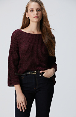 Bordo Truvakar Kol Triko Kazak