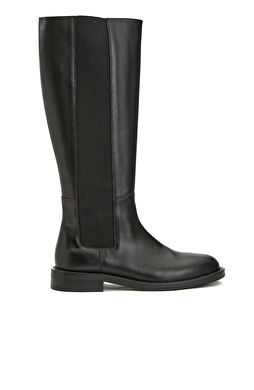 George Hogg for NetWork Siyah Kadın Deri Çizme