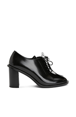 George Hogg for NetWork Siyah Kadın Rugan Deri Ayakkabı