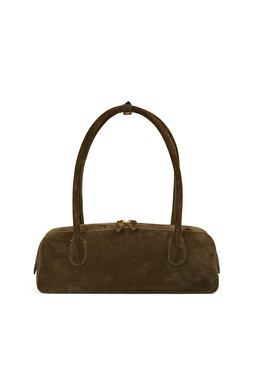 Haki Kadın Süet Çanta Haki Kadın Süet Çanta