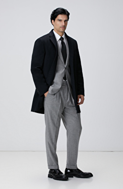 Limited Siyah Kaşmir Palto Limited Siyah Kaşmir Palto