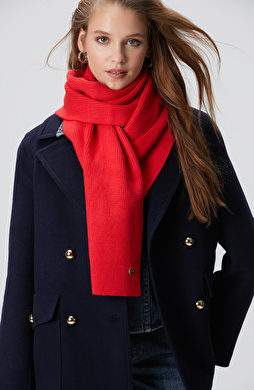 Kırmızı Kadın Atkı Kırmızı Kadın Atkı