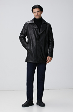 Slim Fit Lacivert Denim Pantolon