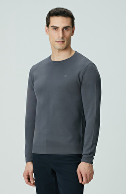 Antrasit Örgü Kazak