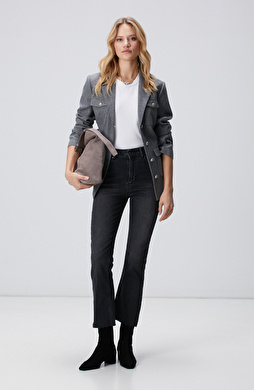 Antrasit Denim Pantolon