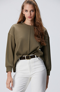 Haki Sweatshirt Haki Sweatshirt