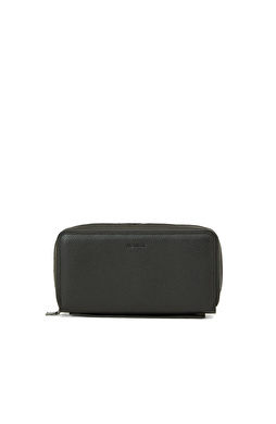 Kahverengi Erkek Deri Clutch