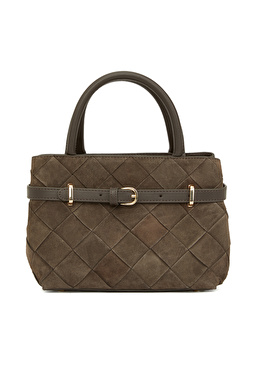 Antrasit Kadın Süet Çanta Antrasit Kadın Süet Çanta