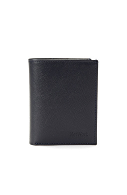 Lacivert Erkek Deri Kartlık