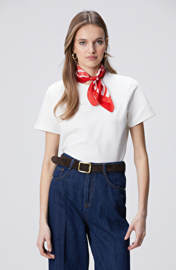 Beyaz Basic T-shirt