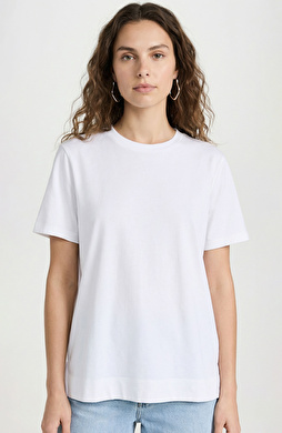 Beyaz Basic T-shirt