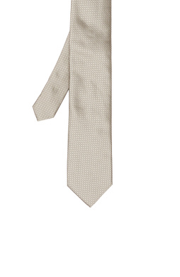 Bej Desenli Kravat