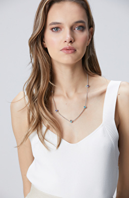 Silver Ayarlanabilir Kadın Kolye