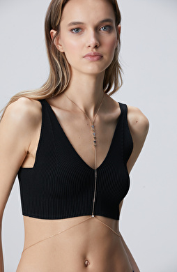 Gold Altın Rengi Kadın Vücut Aksesuarı