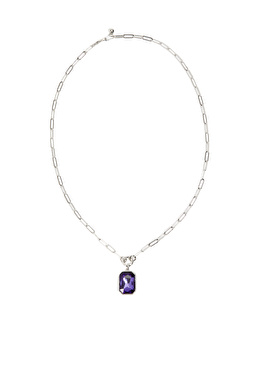 Silver Taşlı Kadın Kolye