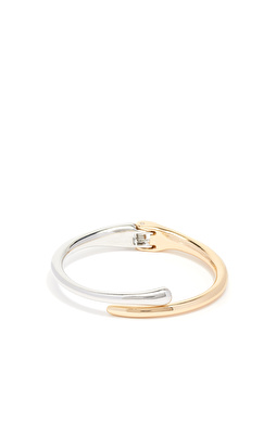 Silver Gold Kadın Metal Bileklik