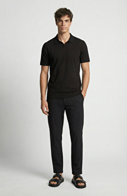Siyah Teknik Pantolon
