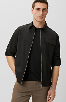 Siyah Dış Gömlek