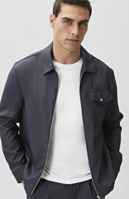 İndigo Denim Gömlek