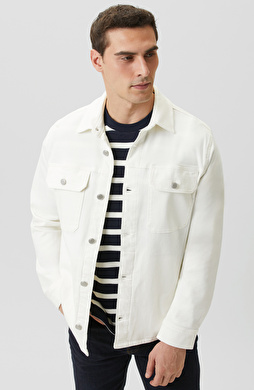 Ekru Denim Gömlek